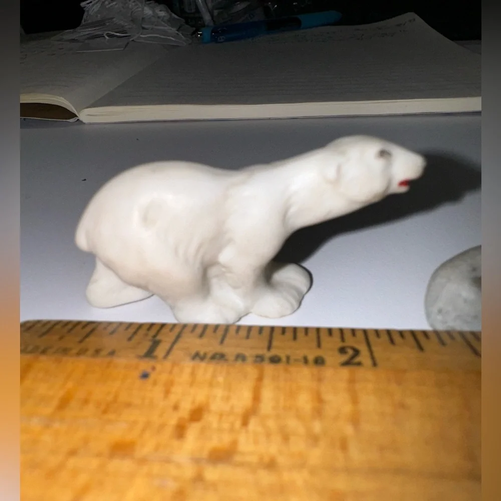 Lot of Miniature Figurines Frog Dog Turtle Polar Bear Animals Lamb Goat & Rabbit - Picture 9 of 16